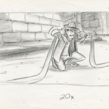 Roger Rabbit Eddie Storyboard Drawing - ID: jun22332 Walt Disney