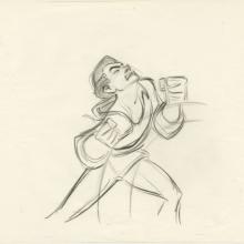 The Little Mermaid Prince Eric Production Drawing - ID: jun22353 Walt Disney