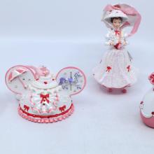 Mary Poppins Disney Parks 4 Piece Ornament Set - ID: jundisneyana20333 Disneyana