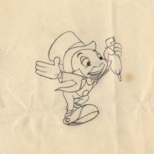 Jiminy Cricket I'm No Fool Series Production Drawing - ID: junjiminy20262 Walt Disney