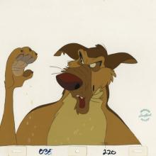 All Dogs Go to Heaven Charlie Production Cel - ID: maralldogs22293 Don Bluth