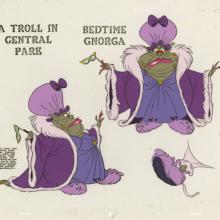 A Troll in Central Park Queen Gnorga Model Cel - ID: marbluth22290 Don Bluth