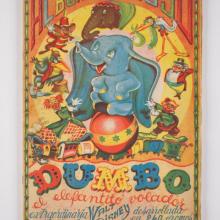 Portuguese Dumbo Stamp Book - ID: marbook22166 Disneyana