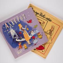 Danish Cinderella Stamp Book - ID: marbook22181 Disneyana
