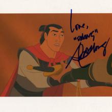 Mulan Postcard Signed by BD Wong - ID: mardisney22376 Disneyana
