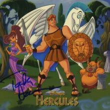 Hercules Postcard Signed by Tate Donovan - ID: mardisney22387 Disneyana