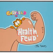 Garfield and Friends Health Feud Title Card - ID: margarfield22106 Film Roman