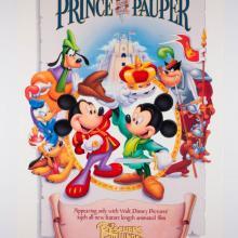 Prince and the Pauper Two-Sided One Sheet Promotional Poster - ID: marmickey22230 Walt Disney