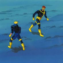 X-Men Cylcops & Havok Cold Comfort Production Cel - ID: may22168 Marvel