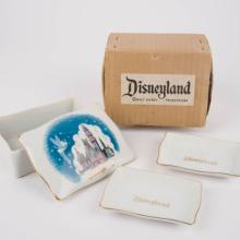 1960s Disneyland Ashtray Holder with Two Ashtrays - ID: may22200 Disneyana