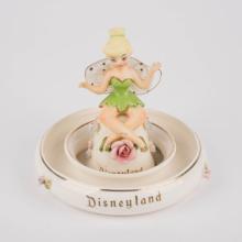 1960s Disneyland Souvenir Ceramic Tinker Bell Bell - ID: may22203 Disneyana