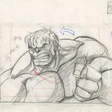 The Incredible Hulk Layout Drawing - ID: may22217 Marvel