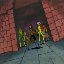 X-Men Phoenix Saga Banshee Group Production Cel - ID: may22231 Marvel