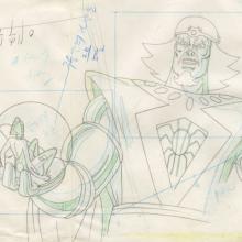 X-Men D'Ken and Lilandra Layout Drawing - ID: may22236 Marvel