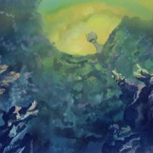 The Land Before Time Color Key Concept - ID: may22328 Don Bluth