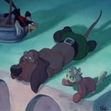 Rock-A-Doodle Background Color Key Concept - ID: may22341 Don Bluth