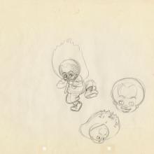 Run, Sheep, Run! MGM 1935 Bosko Development Drawing - ID: may22463 MGM
