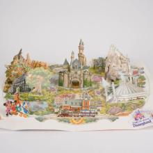 35 Years of Magic Disneyland Pop-Up Map - ID: may22523 Disneyana
