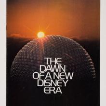 1982 The Dawn of a New Disney Era Pre-Opening Guide to EPCOT Center - ID: may22578 Disneyana