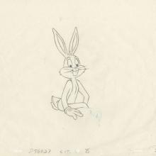 Bugs Bunny Production Drawing - ID: novbugs21071 Warner Bros.