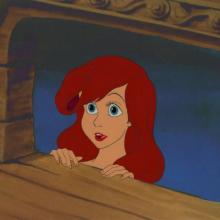 The Little Mermaid Ariel Falls in Love Production Cel - ID: oct22129 Walt Disney