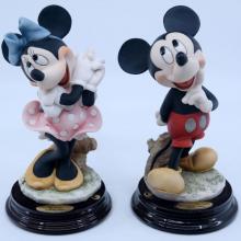 Armani Mickey and Minnie Mouse Statuettes - ID: octarmani21082 Disneyana