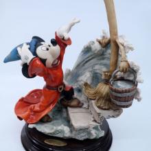 Sorcerer’s Apprentice Mickey Mouse Fantasia Statuette by Armani - ID: octarmani21085 Disneyana