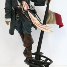 Pirates of the Caribbean Jack Sparrow 22" Resin Statuette - ID: octdisneyana21135 Disneyana