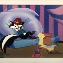 Pepe Le Pew Termite Terrace Tribute Hand Painted Limited Edition Cel - ID: octpepe21128 Warner Bros.