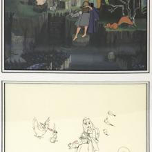Sleeping Beauty Limited Edition Hand-Painted Cel & Print - ID: octsleeping21111 Walt Disney