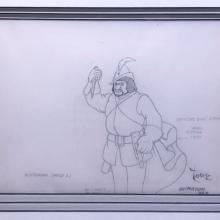 Snow White's Escape Toby Bluth Illustration Layout Drawing - ID: octsnowwhite21091 Walt Disney