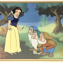 Snow White and the Seven Dwarfs Limited Edition Sericel - ID: octsnowwhite21093 Walt Disney