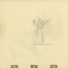 Sleeping Beauty Briar Rose Production Drawing - ID: sep22062 Walt Disney