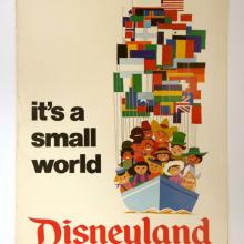 It's a Small World Promotional Poster - ID: sepdisneyana21071 Disneyana