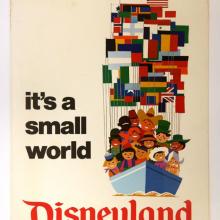 It's a Small World Promotional Poster - ID: sepdisneyana21072 Disneyana