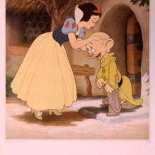 Snow White and Dopey Walt Disney World Animation Poster - ID: sepdisneyana21076 Disneyana
