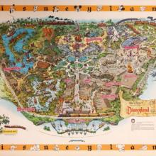 1958-B Disneyland Map - ID: sepdisneyland21069 Disneyana