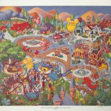 Disneyland Toontown Charles Boyer Print - ID: septboyer19901 Disneyana