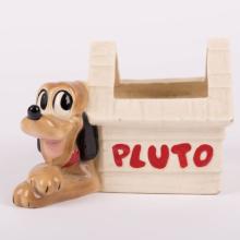 1950s Pluto Ceramic Planter by Shaw Pottery - ID: shaw00098pluto Disneyana