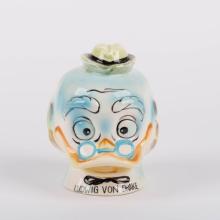 1961 Ludwig Von Drake Ceramic Bank - ID: unk00078scr Disneyana