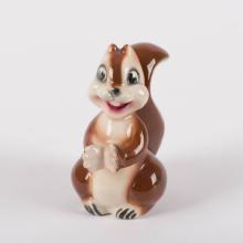 Snow White Small Squirrel Ceramic Figurine by Zaccagnini - ID: zacc0006squi Disneyana