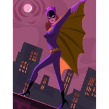 Deluxe Batgirl Returns Limited Edition by Alan Bodner - ID: AB0026DP Alan Bodner