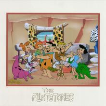 Meet the Flintstones Limited Edition Litho Cel  - ID: FC0003 Hanna Barbera