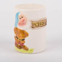 Snow White and the Seven Dwarfs Sneezy Ceramic Cup - ID: apr22226 Disneyana