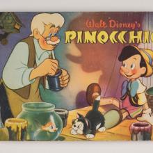 Dutch Pinocchio Stamp Storybook (c.1940s) - ID: apr23236 Disneyana