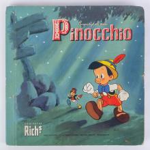 Pinocchio Stamp Book from Denmark (1949) - ID: apr23254 Disneyana