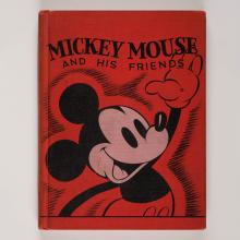 Mickey Mouse and His Friends Disney Studios File Copy Storybook (1937) - ID: apr23313 Disneyana