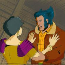 X-Men Out of the Past Part 1 Wolverine & Yuriko Oyama Production Cel  - ID: apr23355 Marvel