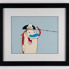 Ren and Stimpy Production Cel and Background - ID: aprrenstimpy22071 Nickelodeon