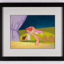 Ren and Stimpy Production Cel and Background - ID: aprrenstimpy22073 Nickelodeon